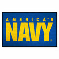 FANMATS 6029 MIL - U.S. Navy Starter Mat Accent Rug - 19in. x 30in. | Sports Fan Home Decor Rug and Tailgating Mat - Americas N
