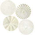 Hicarer 4 Pcs 12 Inch Metal Wall Art Decor Sunburst Hanging Metal Artwork Decor Wall Art Decorations for Home Living Room Office