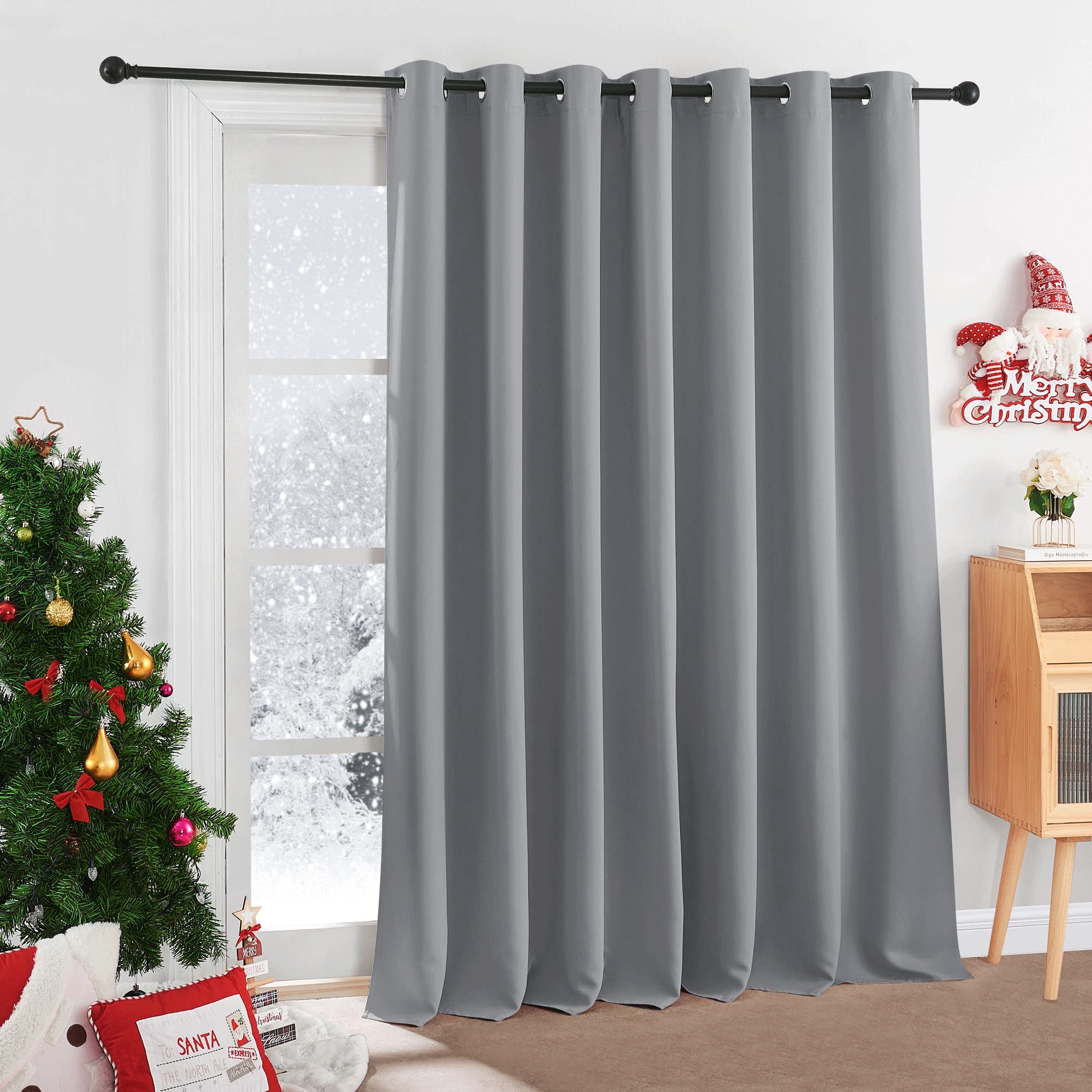 Ryb Home Blackout Curtains For Bedroom - Thermal Insulated Energy Efficiency Window Curtains For Living Room Office Dining Room
