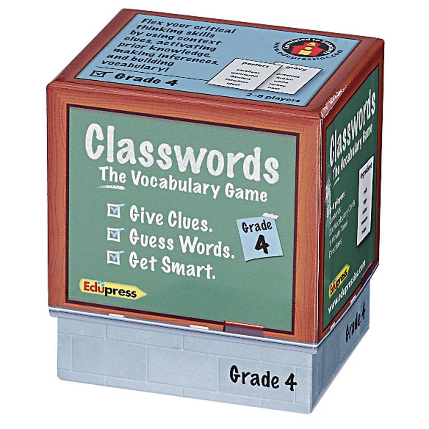 Edupress Ep-3752 Grade 4 Classwords Vocabulary Game Grade 3' Height, 3.75' Wide, 4.25' Length(Pack Of 201)