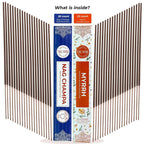 Trumiri Incense Sticks - Combo Pack Of 35 Insence-Sticks - 15 Nag Champa + 20 Myrrh - Insenses - Insents - Incents - Inscense -