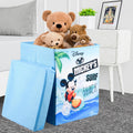 Heart Home Mickey Surf Toy Storage Box | Laundry Basket for Toys | Folding Laundry Basket | Clothes Hamper with Lid & Handles | 
