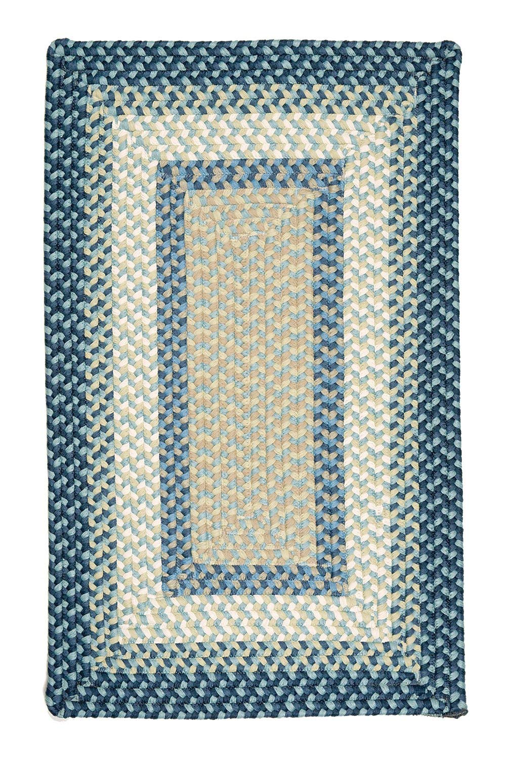 Colonial Mills Montego Blue Burst 3Ft X 5Ft