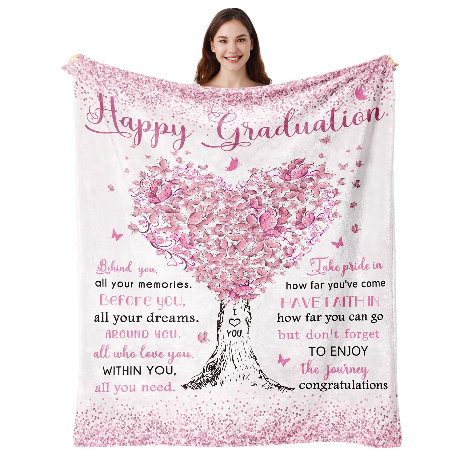 Graduation Gifts, 2024 Graduation Gifts For Women, Graduation Gifts For Her Blanket 50'X60', College/High School Graduation Gi