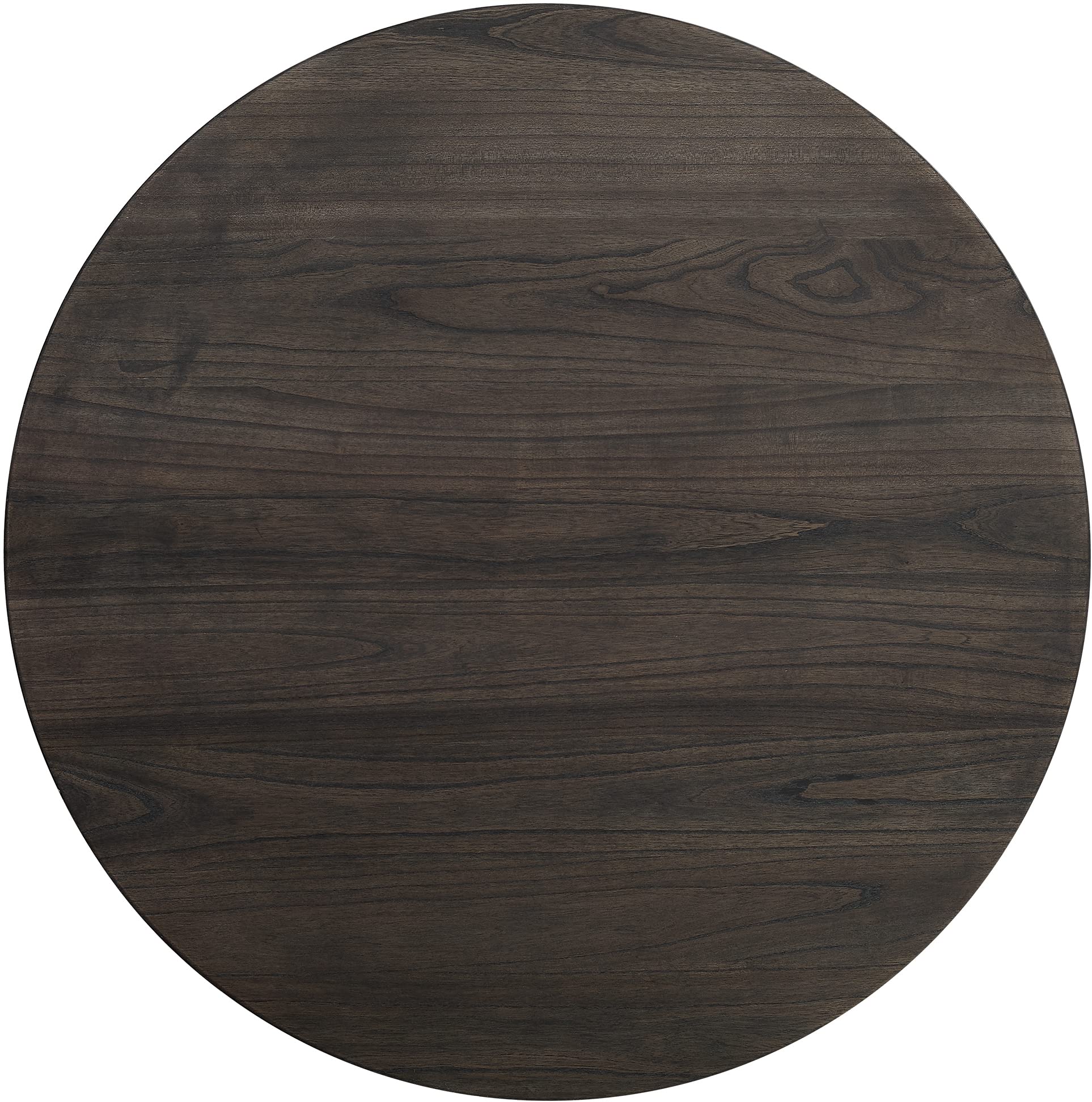 Crosley Furniture Hayden Modern Farmhouse Wood Round Dining Table, Slate