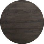 Crosley Furniture Hayden Modern Farmhouse Wood Round Dining Table, Slate