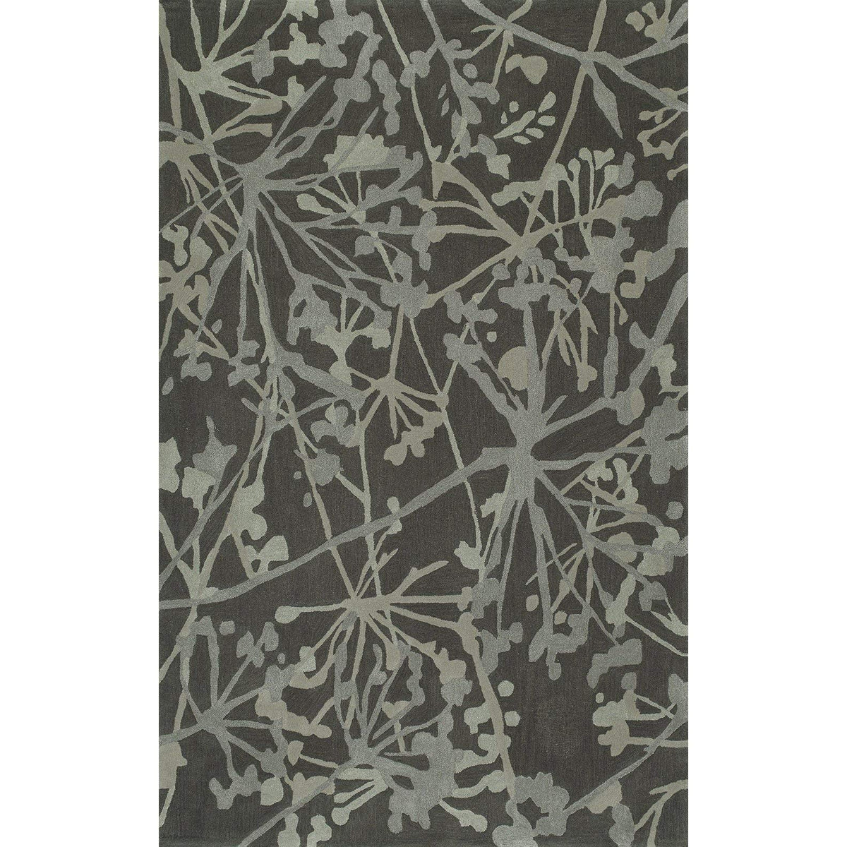 Addison Rugs Zenith Area Rug, 3'6&quot;X5'6&quot;, Silver