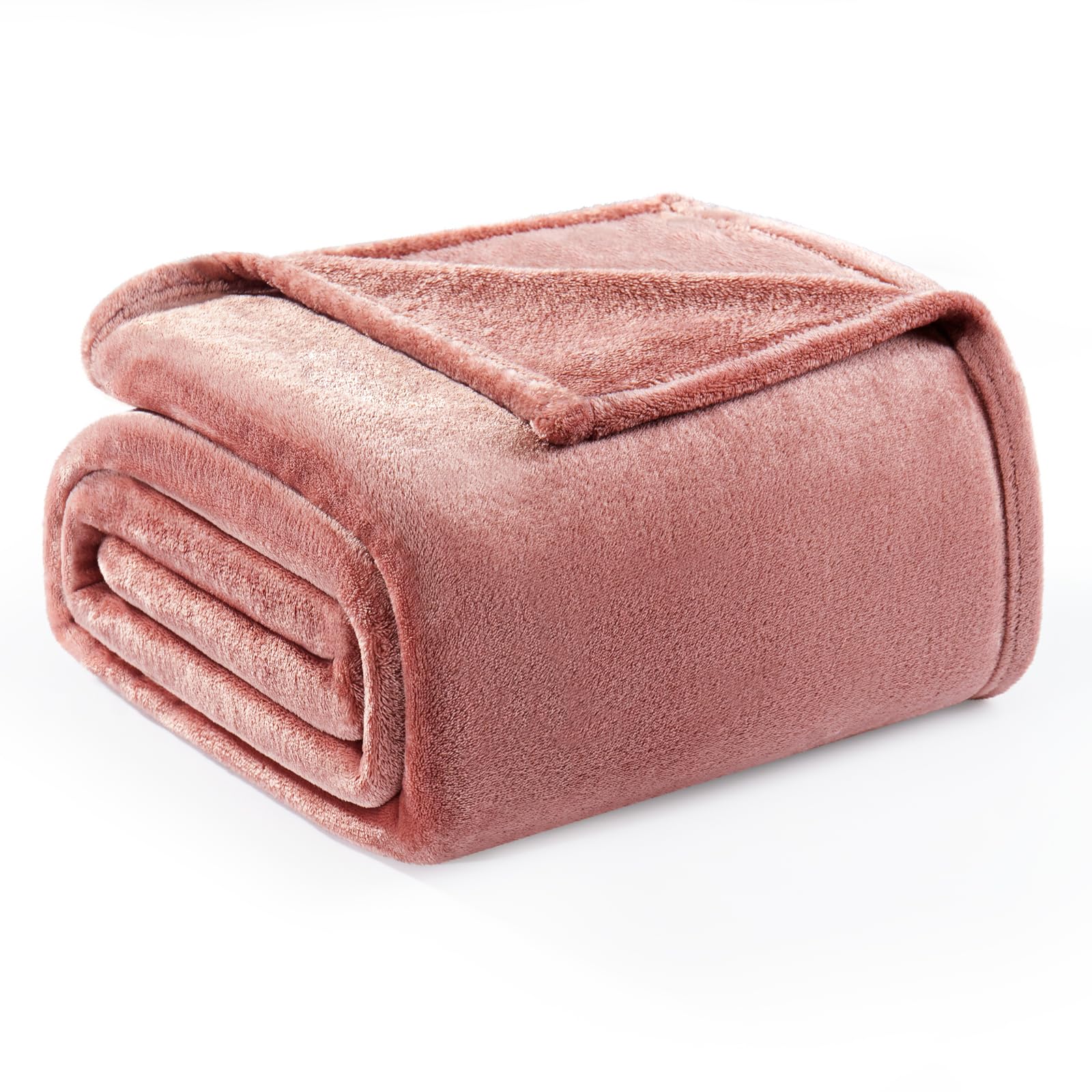Exclusivo Mezcla Fleece Blanket Twin Size For Bed, Super Soft And Warm, All Season Use, Cozy, Plush, Lightweight, 60X80 Inches D