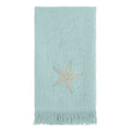 Avanti Linens - Fingertip Towel, Soft & Absorbent Cotton Towel, Coastal Inspired Bathroom Accessories (By the Sea Collection, Mi