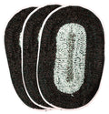Kuber Industries Cotton Indoor Oval Doormat Dirts Trapper Mat Bath Door Mat Machine Washable for Porch/Kitchen/Bathroom/Laundry 