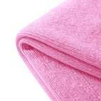 Homiest Decorative Knitted Throw Blanket With Fringe, Lightweight Blanket Acrylic Knit Blanket, Soft & Cozy Tassel Blanket For Couch Sofa Bed (Hot Pink, 50 X 60 Inch)