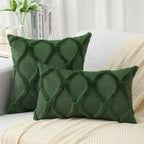Decoruhome Spring Throw Pillow Covers 16X16 Inch Set Of 2, Soft Plush Faux Fur Wool Forest Elf Couch Pillow Covers, Decorative Pillow Cases For Bed Sofa Living Room Home Decor