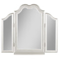 Coaster Home Furnishings Evangeline Vanity Mirror With Faux Diamond Trim Silver