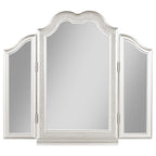 Coaster Home Furnishings Evangeline Vanity Mirror With Faux Diamond Trim Silver