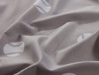 Chezmoi Collection 4-Piece Kids/Teens Sports Sheet Set - Soft Microfiber Gray White Baseball, Queen Size