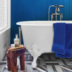 Cozyart Royal Blue Bath Towels Set 6 Piece, 2 Bath Towels 2 Hand Towels 2 Washcloths, Luxury 100% Turkish Cotton 650Gsm Hotel Qu