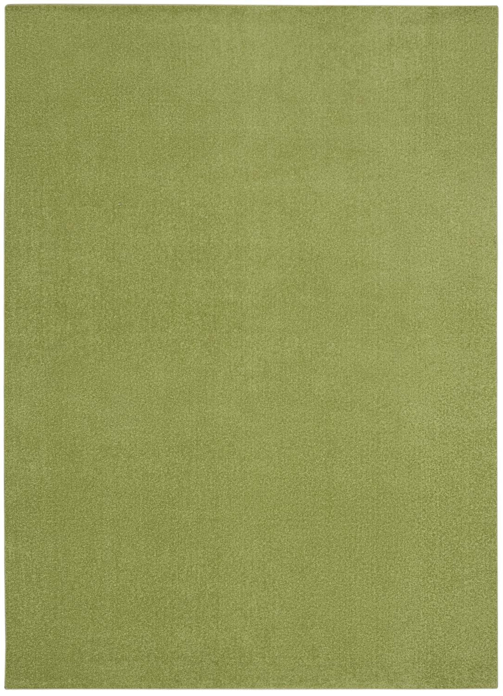 Nourison Essentials Indoor/Outdoor Green 6' X 9' Area -Rug, Easy -Cleaning, Non Shedding, Bed Room, Living Room, Dining Room, Backyard, Deck, Patio (6X9)