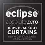 Eclipse Gabriella Grommet Top Curtains For Bedroom, Single Panel, 40'' X 84'', Linen