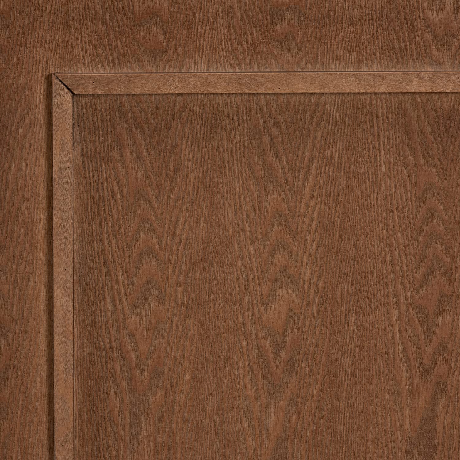 Baxton Studio Giordano Classic And Traditional Ash Walnut Finished Wood Queen Size Headboard