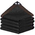Winemana Black Shade Cloth 40%, 8X10 Ft Mesh Tarp - Garden Shade For Greenhouse, Patio, Vegetables, Plants Cover And Chicken Coo