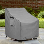 Okcool Outdoor Swivel Chair Cover 2 Pack,Outdoor Furniture Patio Chair Covers Waterproof Clearance,(30'' W X 34'' D X 38.5'' H)