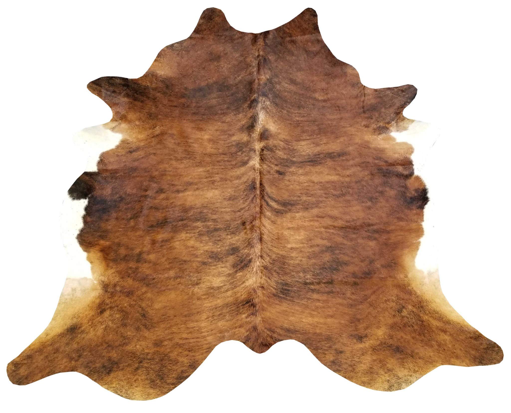 HomeRoots Classic Brindled Brazilian Cowhide Rug