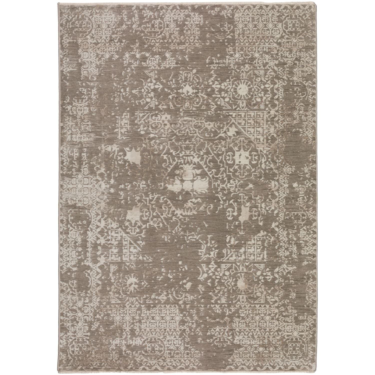 Antalya Ay3 Gray Transitional Rug Rectangle 5' 3" X 7 ' 8"