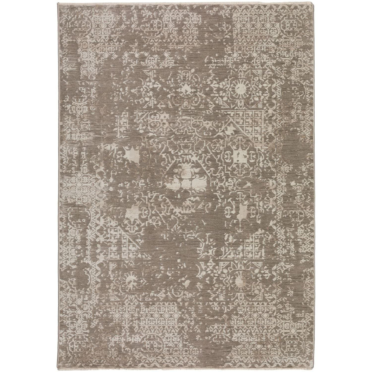 Antalya Ay3 Gray Transitional Rug Rectangle 7' 10&quot; X 10'