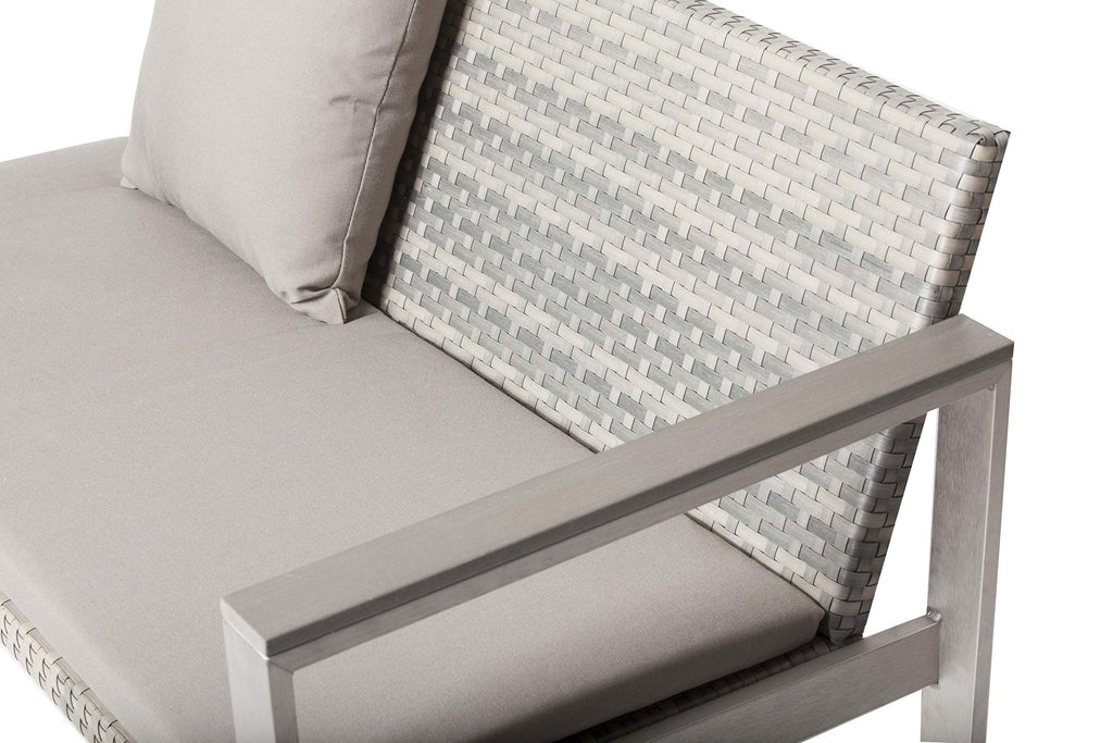 Pangea Home Chester Sf Brshgy Sofa, Grey