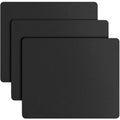 Mouse Pad 9.5  8.0  0.12 Inches Premium-Textured Non-Slip Rubber Base Mouse Mat Mousepad For Office & Home, Black (3 Pack)