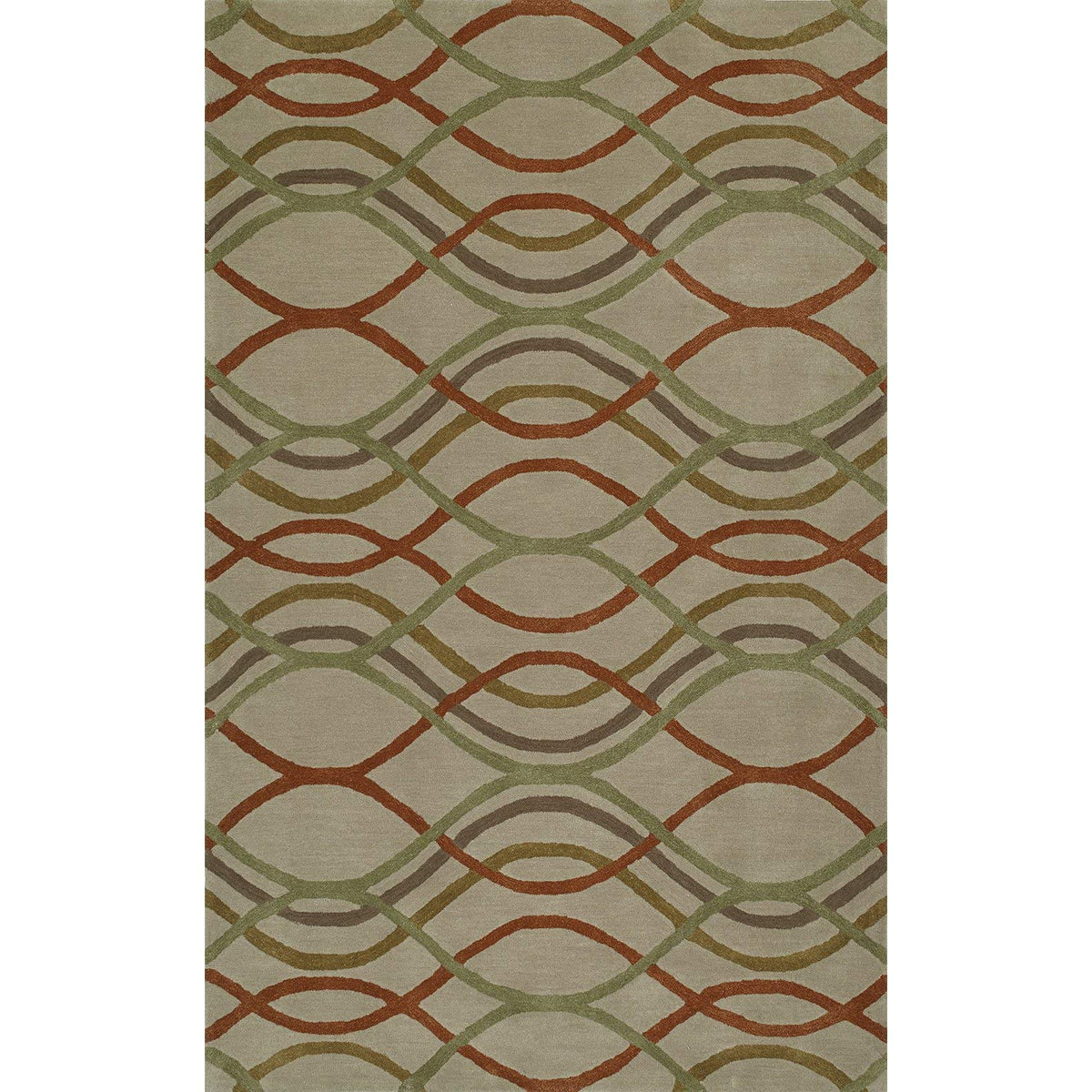 Addison Rugs Zenith Area Rug, 3'6&quot;X5'6&quot;, Spice