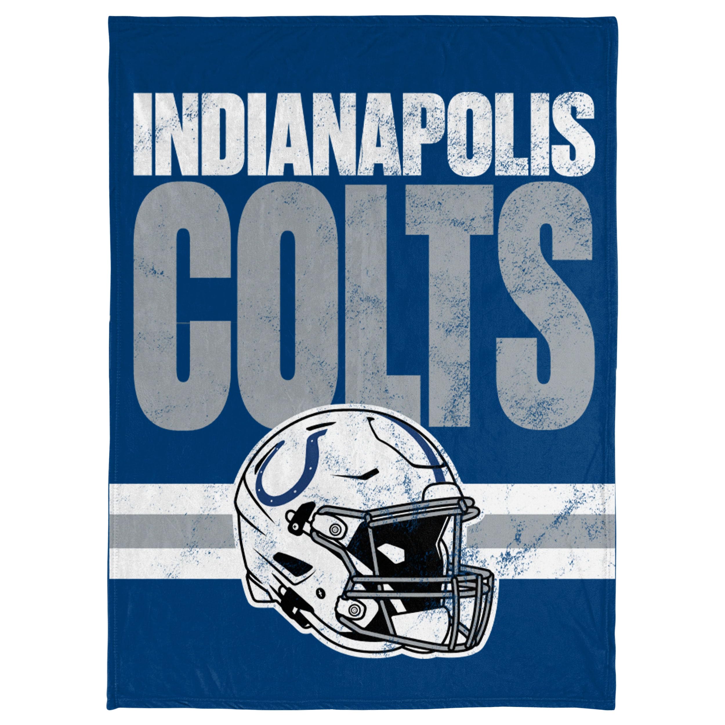 FOCO NFL Soft Plush Throw Blanket, 45 x 60, Indianapolis Colts