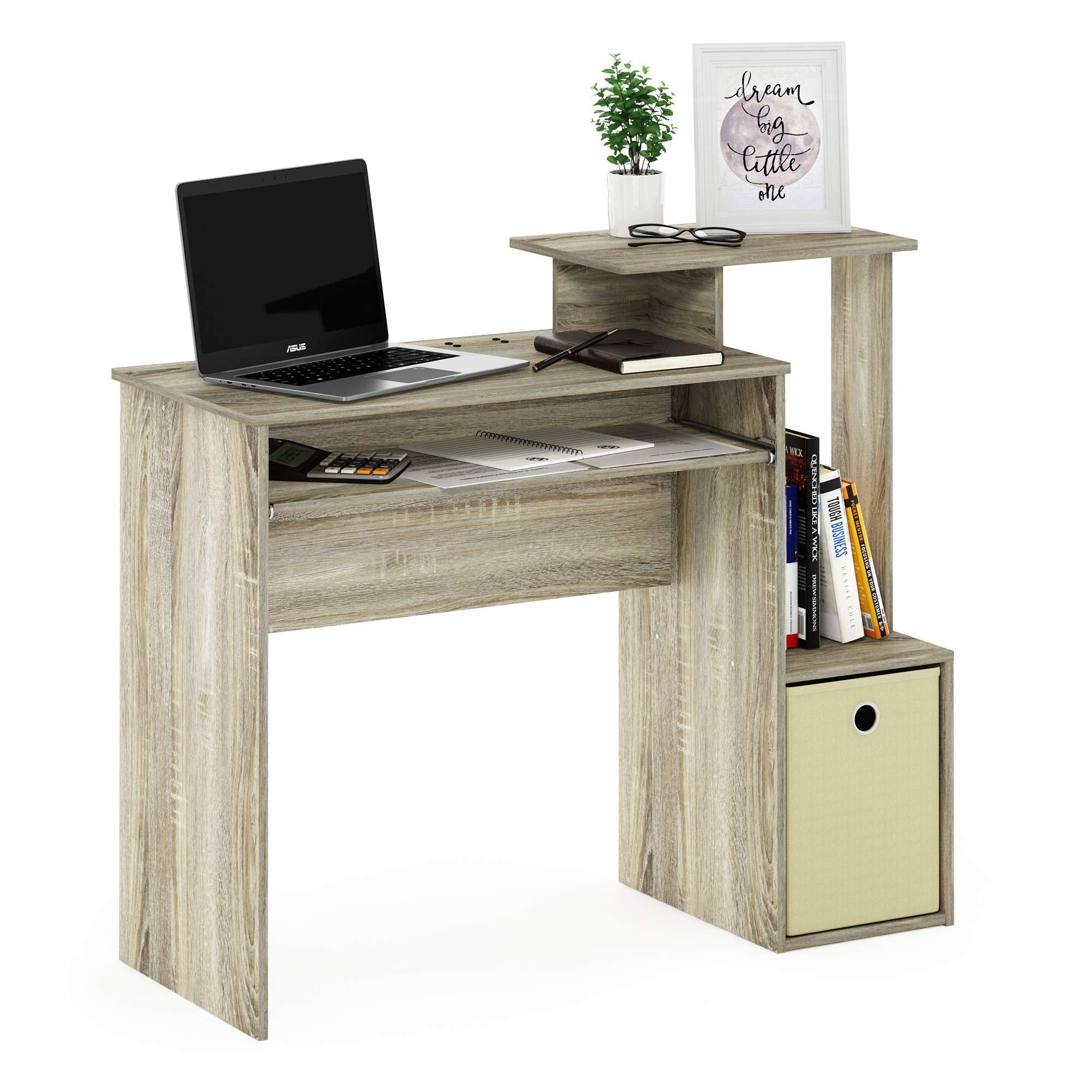 Furinno Econ Multipurpose Home Office Computer Writing Desk - Thumbnail 3