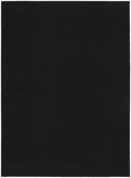 Garland Rug Town Square Black 6 x 9 Stain Resistant Indoor Area Rug
