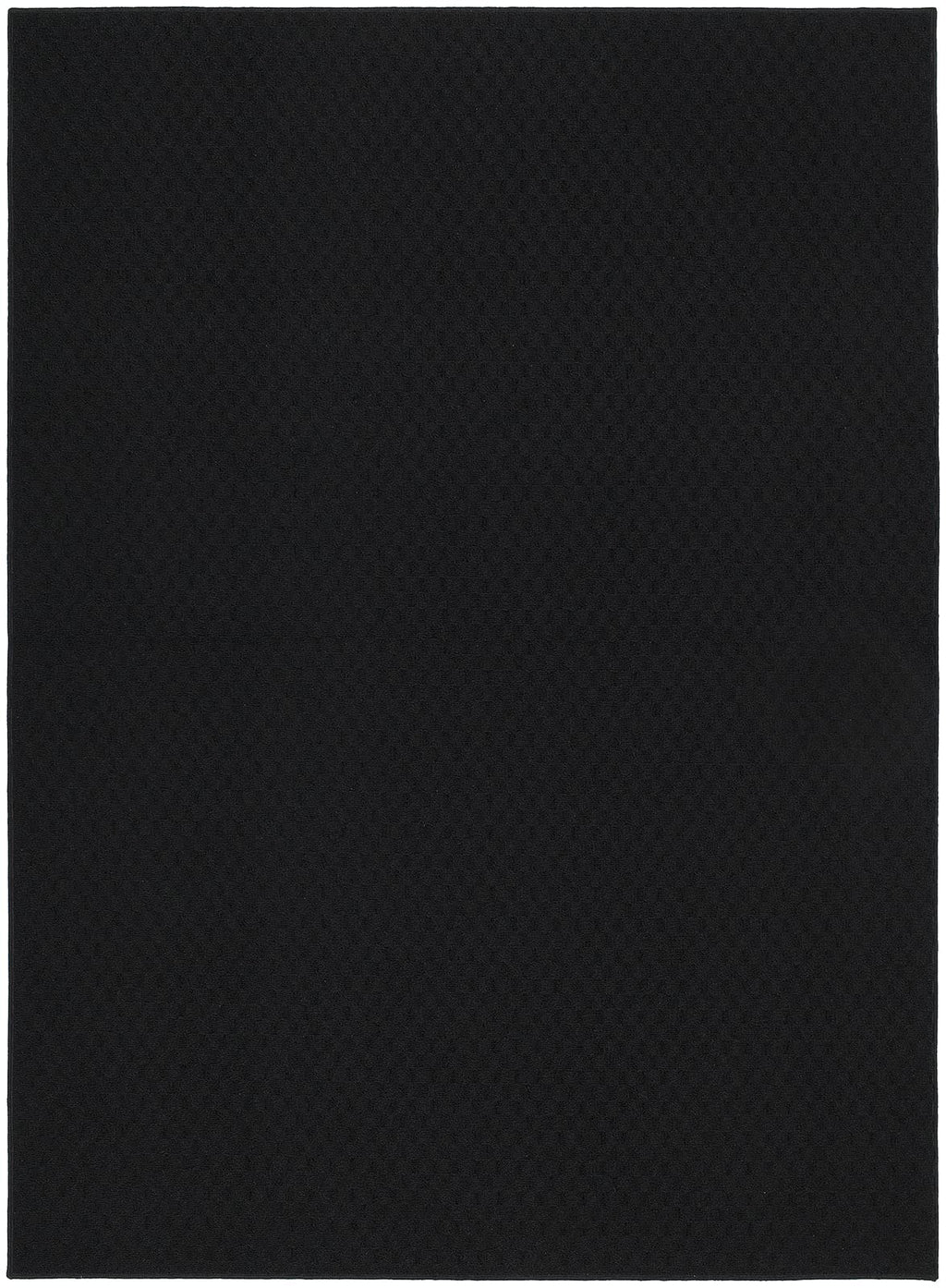Garland Rug Town Square Black 4' x 6' Stain Resistant Indoor Area Rug