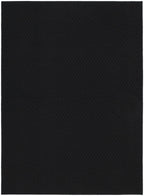 Garland Rug Town Square Black 4' x 6' Stain Resistant Indoor Area Rug