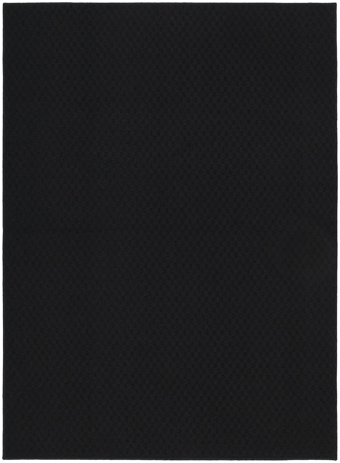 Garland Rug Town Square Black 4' x 6' Stain Resistant Indoor Area Rug