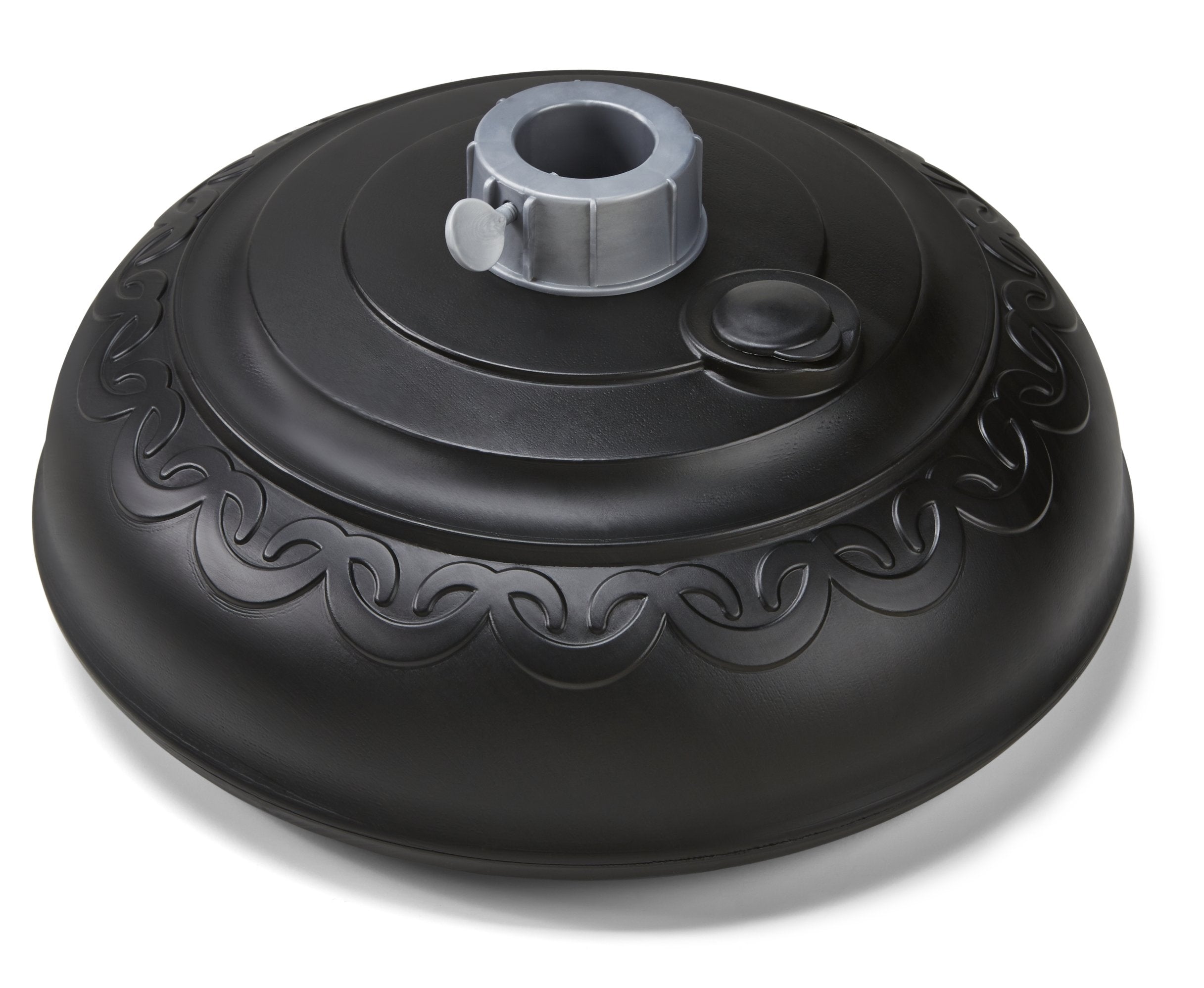 Patio Living Concepts 00140, Black Umbrella Base, 141/2' Dia & 61/2' Ht
