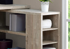 Monarch Specialties Computer Desk Home Office Corner L Shape Work Laptop Laminate Beige
