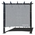 Alion Home Sun Shade Panel Privacy Screen With Grommets On 4 Sides For Outdoor, Patio, Awning, Window Cover, Pergola (8' X 6', G