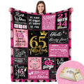 Yomaisky 65Th Birthday Gifts For Women 65Th Birthday Decorations For Women Gifts For 65Th Birthday Happy 65Th Birthday Gifts Bes