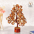 Tiger Eye Crystal Tree - Gemstone Tree Of Life - Tiger Eye Stone - Chakra Gifts - Crystal Decor - Reiki Gifts - Metaphysical Gif