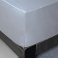 Twin Xl Size Fitted Sheet Only Gray, 100% Egyptian Cotton 600 Thread Count, 16'' Deep Pocket Premium Cotton Mattress Sheet (1 Bo