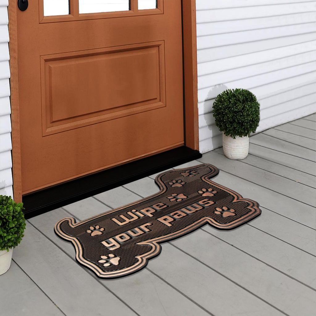 A1 Home Collections Rubber Pin Welcome Door Mats 18    X 30    For Outdoor Entrance,Fun Designed Floor Mat, Welcome Mats For Fro