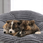 Hombys Fluffy Shaggy Cover For Papasan Chair Cushion, Plush Faux Fur Slipcover Only,(Without Cushion) Removable Soft Papasan Cus