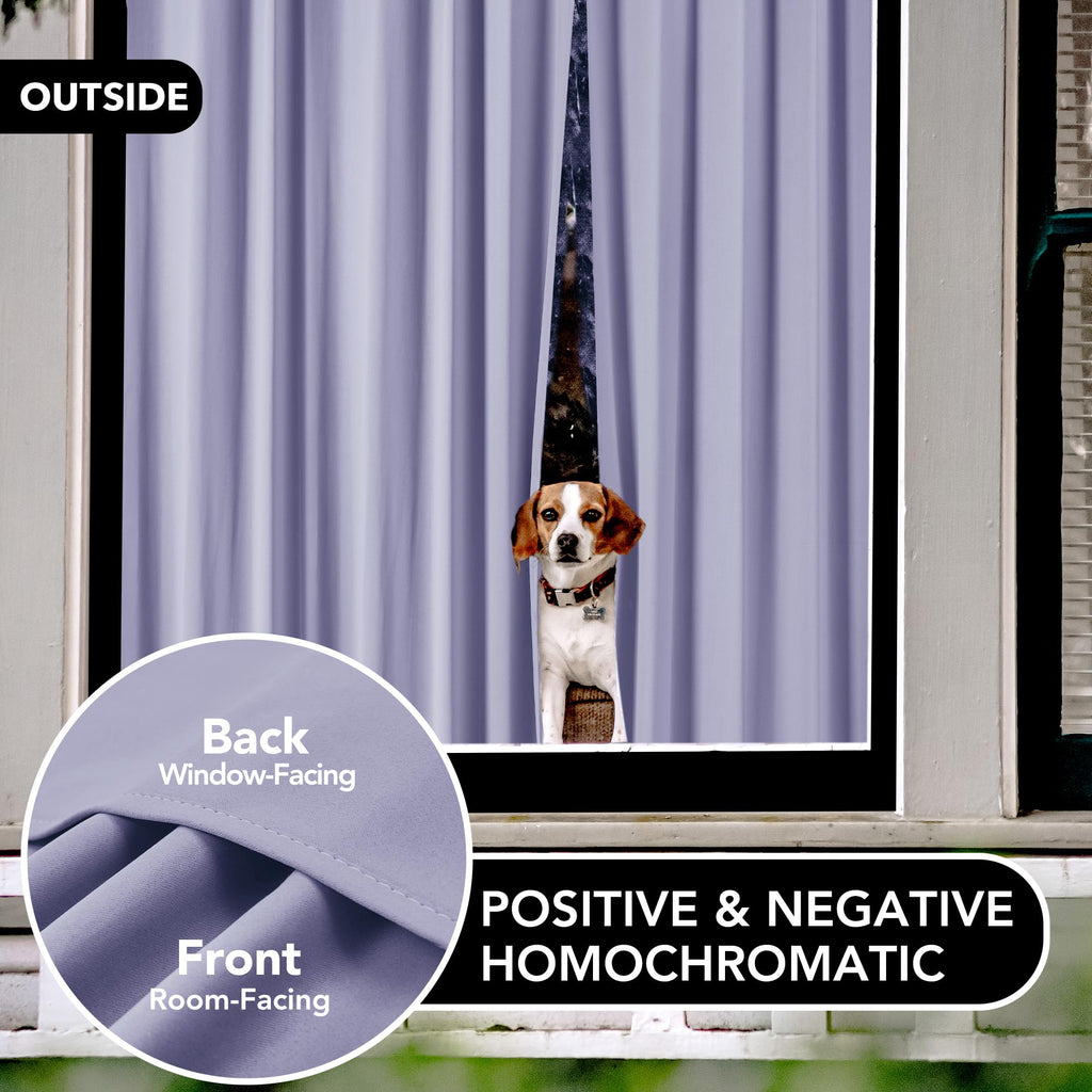Deconovo Blackout Curtains For Bedroom–Thermal Insulated, Noise-Reducing, Energy-Efficient Drapes For Privacy & Soundproofing–Ideal For Parents, Seniors–42W X 45L Inch, Light Purple, 2 Panels