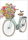 Mary Lake Thompson Flour Sack Towel - Bike, Flower Basket, Eggs & Nest, Bird