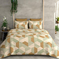Linemates Reversible Ac Comforter Set King Size Double Bed With Bedsheet And 2 Pillow Covers Size 90X100 Inch,(Pack Of 4 Pcs) M