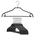 Mawa by Reston Lloyd Silhouette Series Non-Slip Space Saving Clothes Hanger with Bar & Hook for Pants and Skirts, Style 41/FRS, 