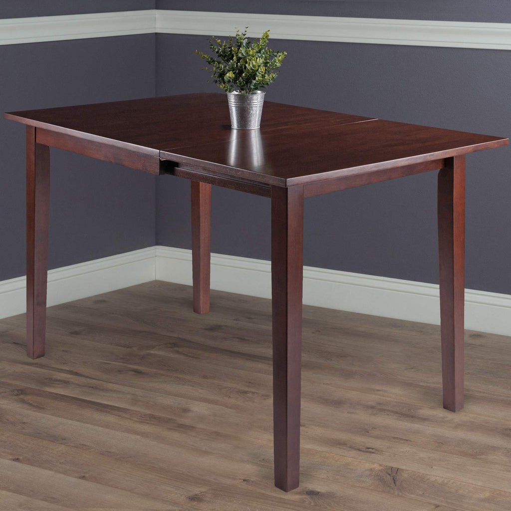 Ergode Perrone Drop Leaf Dining Table, Walnut
